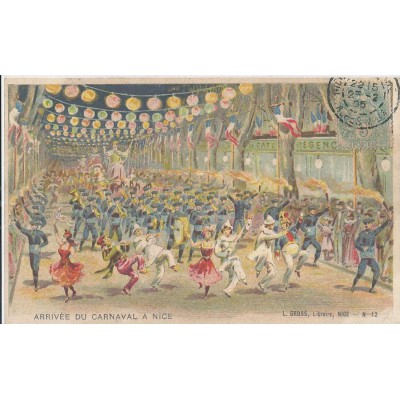 Arrivée du Carnaval de Nice 1905